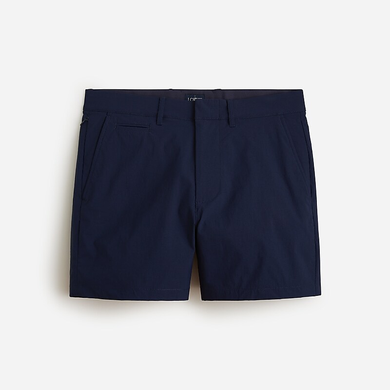 Men\'s J.Crew 5\'\' tech Shorts Navy USA LWTISGC14