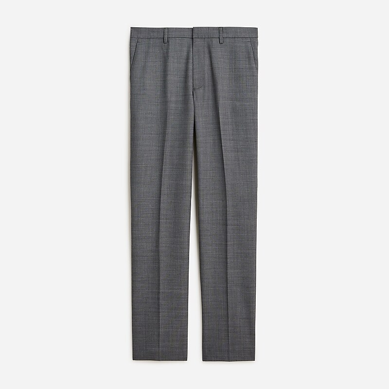 Men\'s J.Crew Bowery dress wool blend Pants Classic Grey USA YQUFNRE13