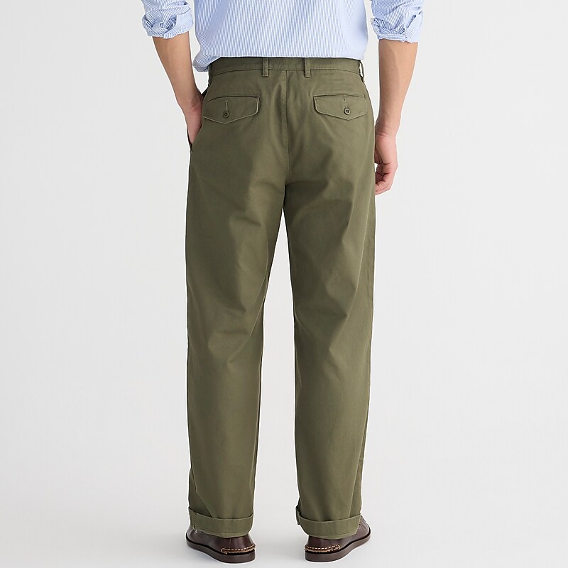 Men's J.Crew Classic chino Pants Dill USA WOQDCXR80