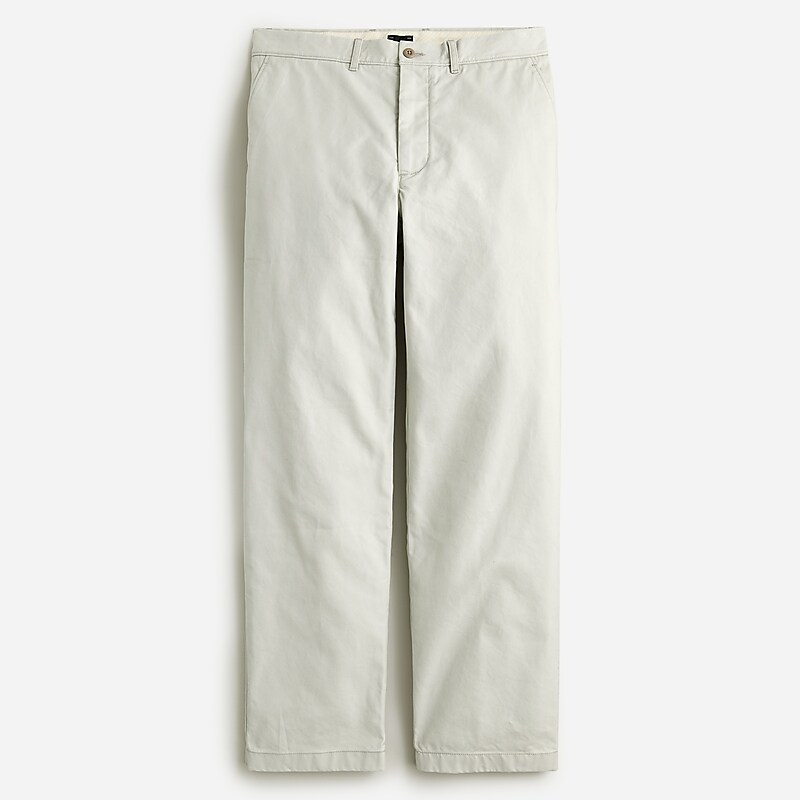 Men\'s J.Crew Classic chino Pants Stone USA JEBCVFL04