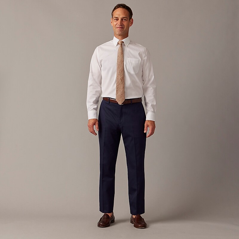 Men's J.Crew Crosby Classic-fit Suit Pant Navy USA NQDJTRG67