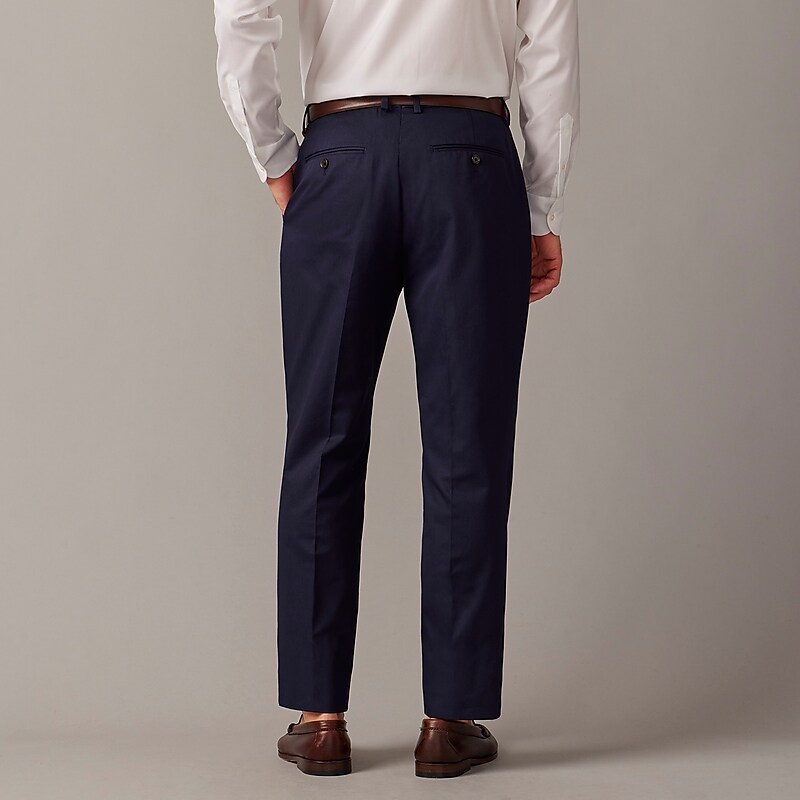 Men's J.Crew Crosby Classic-fit Suit Pant Navy USA NQDJTRG67