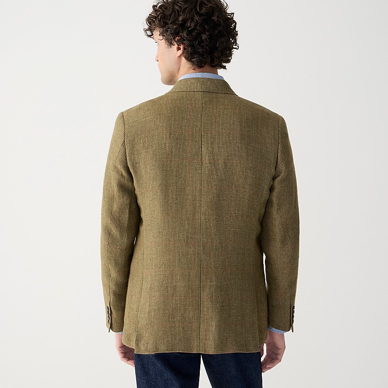 Men's J.Crew Kenmare Relaxed-fit Blazers Olive Red Check USA GQMJSCV10