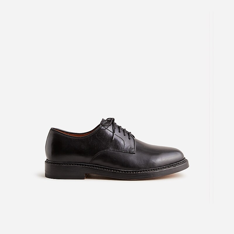 Men's J.Crew Ludlow derbys Dress Shoes Black USA CHWYABU06