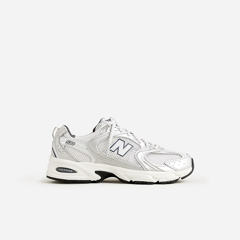 Men's J.Crew New Balance® 530 Sneakers Silver Metalic USA HTKCBJU51