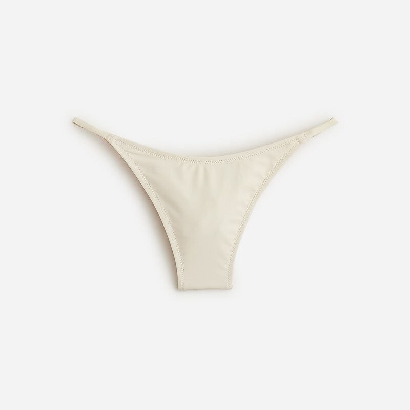 Women\'s J.Crew 90s no-tie string Bikini Bottom Natural USA LTAIJXF26