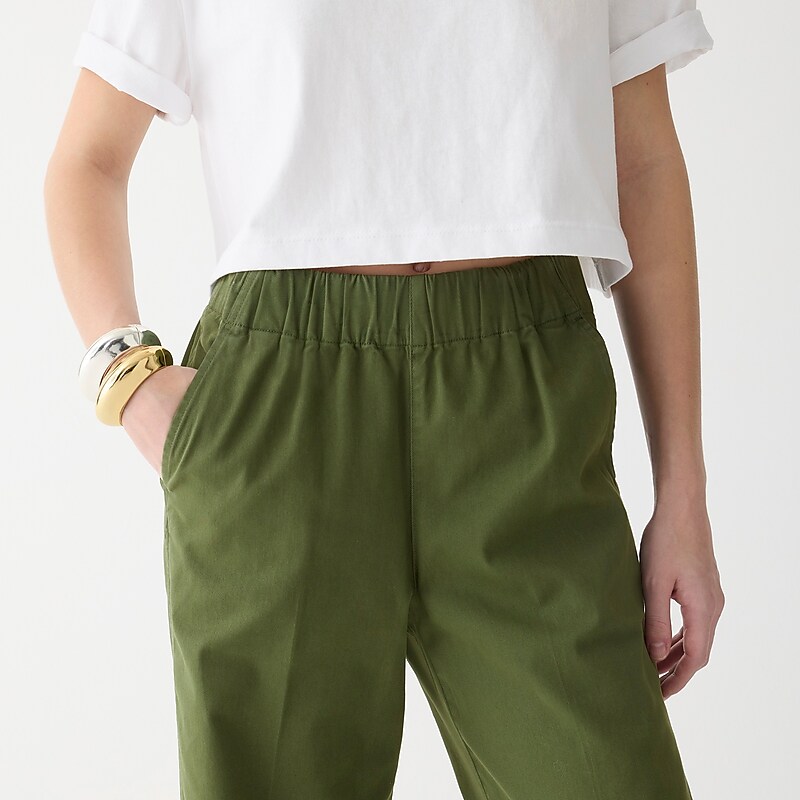 Women's J.Crew Astrid chino Pants Utility Green USA BUKOLCI93