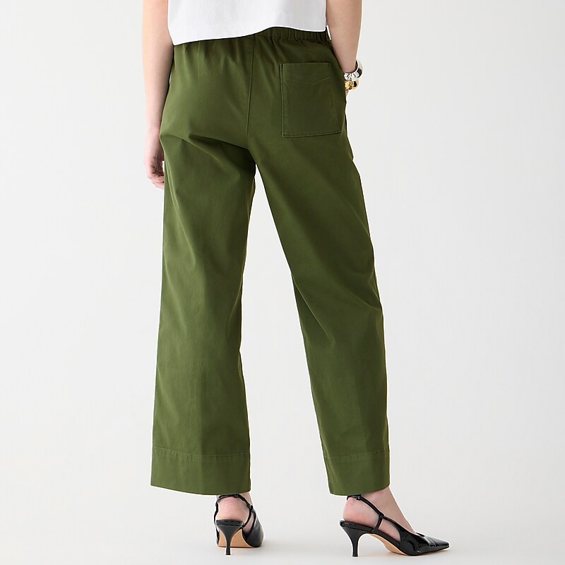 Women's J.Crew Astrid chino Pants Utility Green USA BUKOLCI93