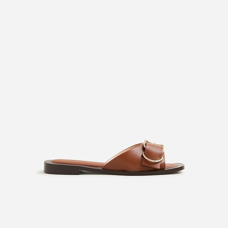 Women's J.Crew Callie Sandals Cedar Brown USA JBNXWAT78