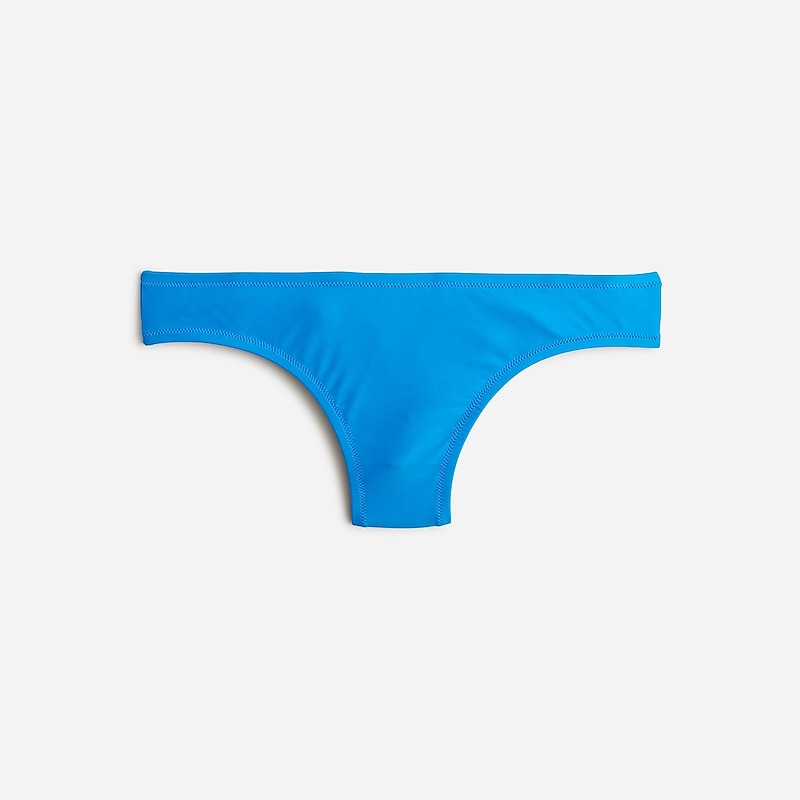 Women\'s J.Crew Classic full-coverage Bikini Bottom Bondi Blue USA UNLAOWF89