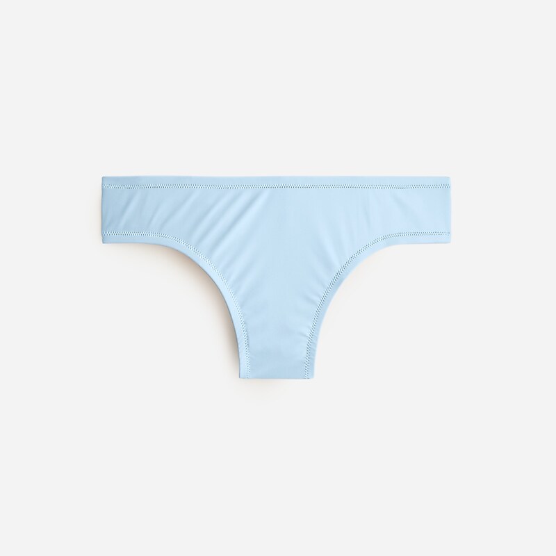 Women\'s J.Crew Classic full-coverage Bikini Bottom Blue Mist USA RQBOCWY17