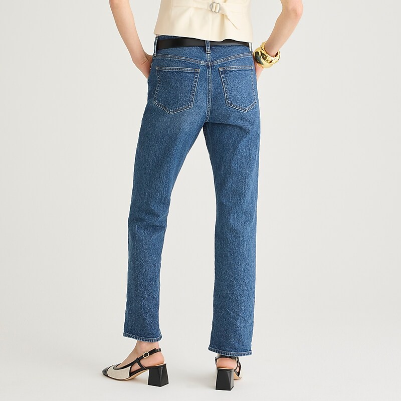 Women's J.Crew Classic straight Jeans Bronson Wash USA XZYWOHF58