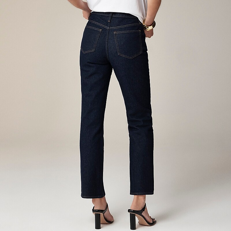 Women's J.Crew Classic straight Jeans Resin Rinse USA PRZOHXD84