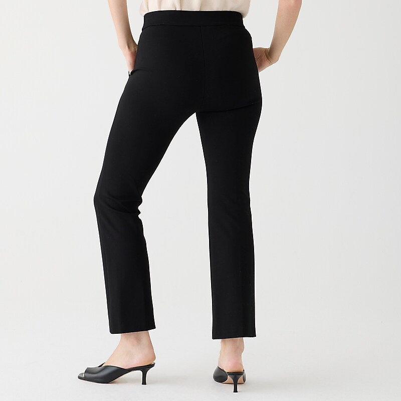 Women's J.Crew Demi-boot Pants Black USA MDPJKAZ12