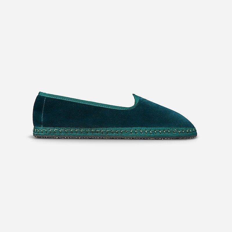 Women's J.Crew Flabelus Agatha Slippers Green USA BOTGCHP49