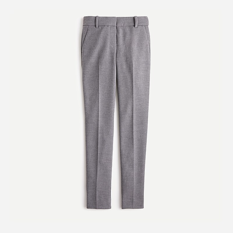 Women\'s J.Crew Full-length Cameron Pants Hthr Graphite USA JSHWNAG43