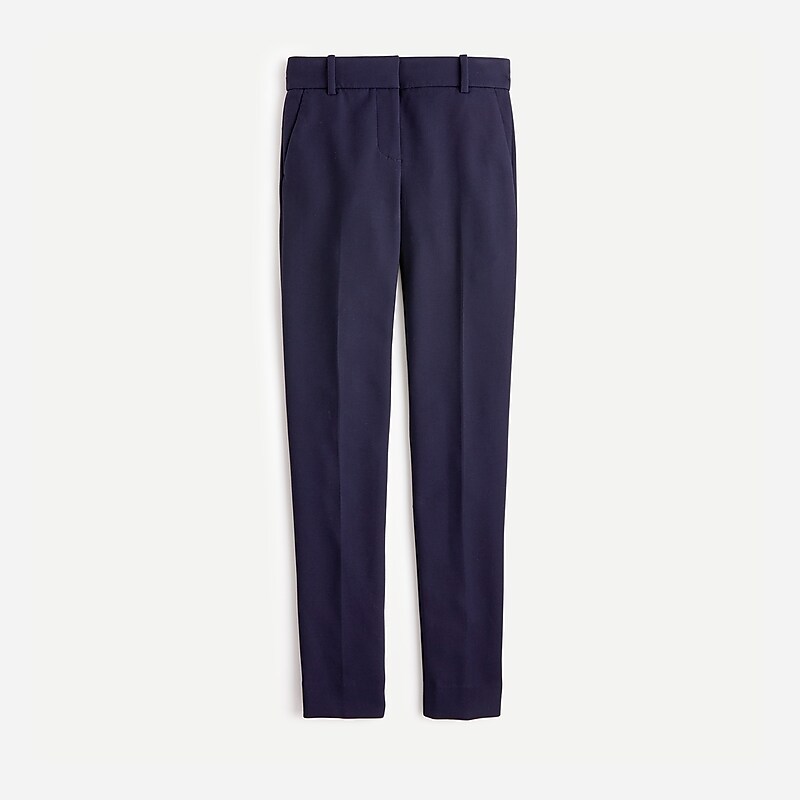 Women\'s J.Crew Full-length Cameron Pants Navy USA OZBWATM48