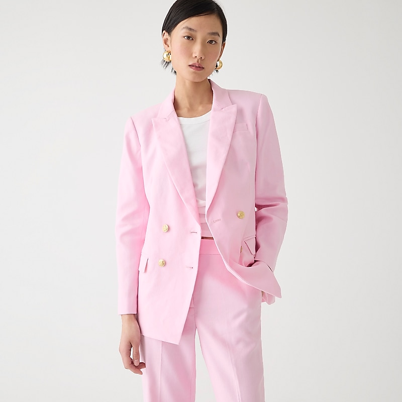 Women\'s J.Crew Greta Blazers Pink USA UMXBREZ43