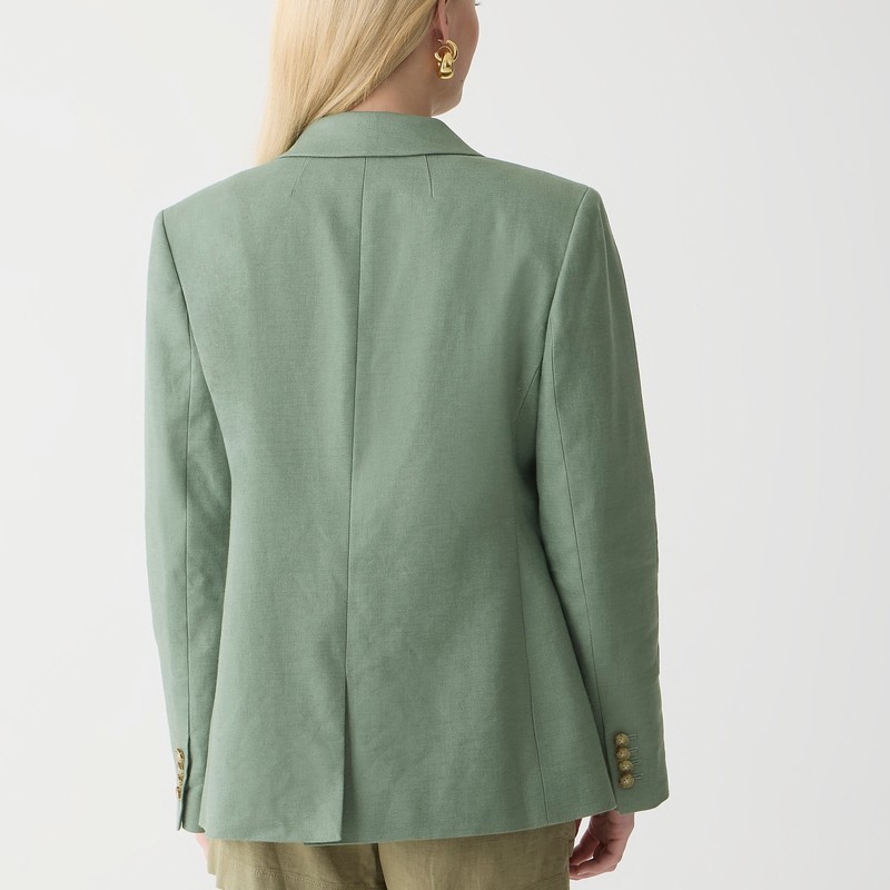 Women's J.Crew Helena Blazer Green USA ZATPCDY84