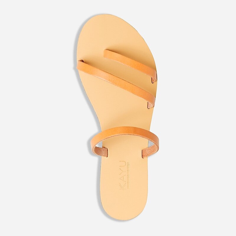 Women's J.Crew KAYU® Olympia Sandals Natural USA OQCTHUY08