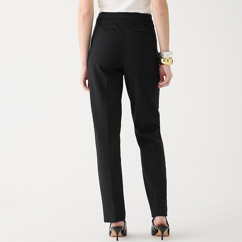 Women's J.Crew Kate straight-leg Pants Black USA MGDZBAT14