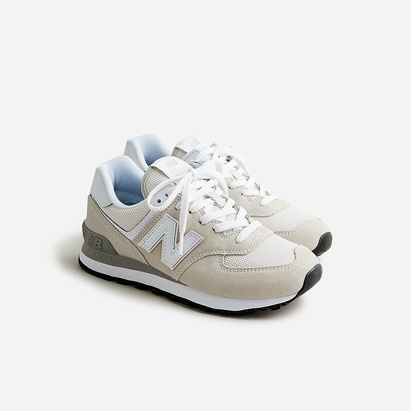 Women\'s J.Crew New Balance® 574 Sneakers Nimbus Cloud/White USA XSPNEDV47