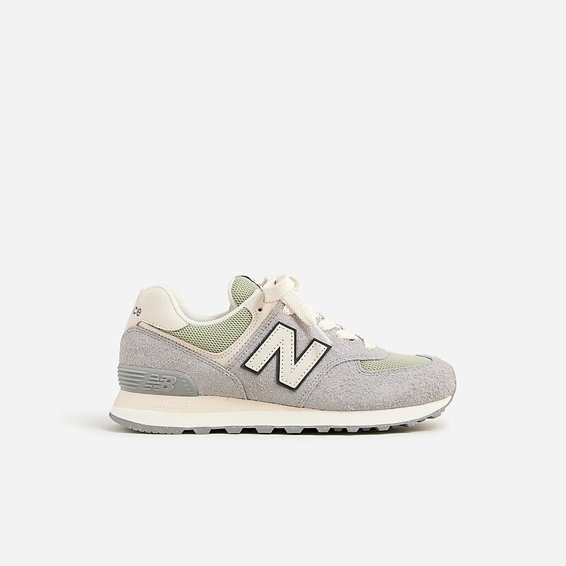 Women's J.Crew New Balance® 574 Sneakers Slate Grey Olivine Lin USA MYERHWL26