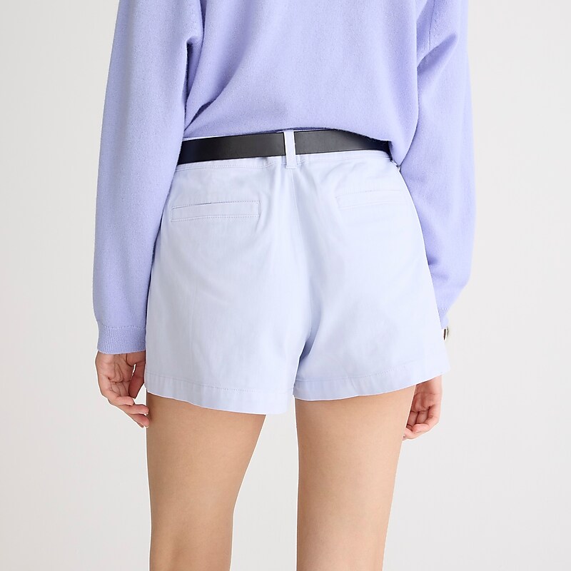 Women's J.Crew New patch-pocket chino Shorts Peri Breeze USA ITDRGSK67