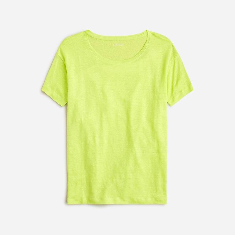 Women\'s J.Crew Relaxed T-shirts Neon Daffodil USA RWPVQMY72