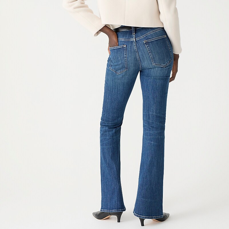 Women's J.Crew Skinny flare Jeans Wakeman Wash USA LUIJZSE89