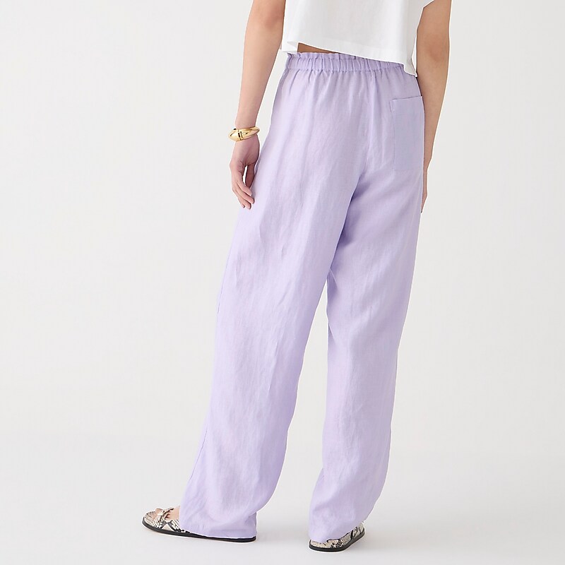 Women's J.Crew Soleil Pants Lavender Jade USA DMTNKCR18