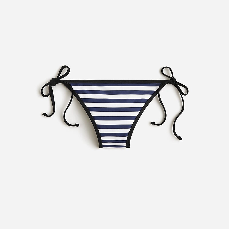 Women\'s J.Crew String hipster Bikini Bottom Dark Evening USA PKFCBXO37